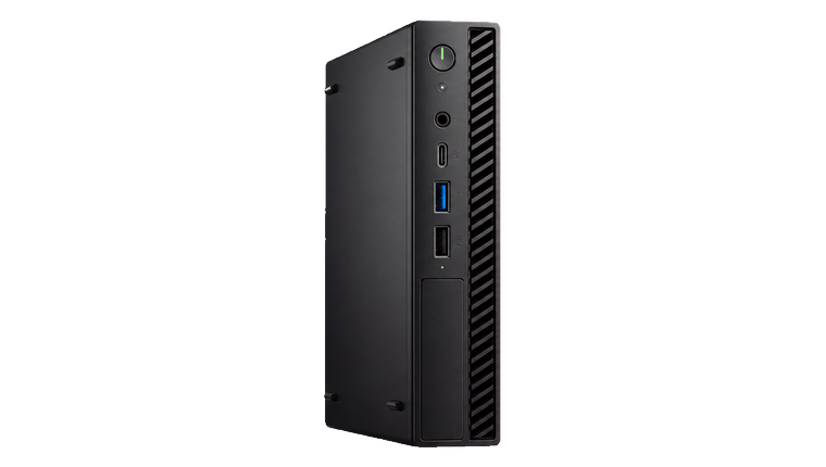 Mini PC Dell Pro Micro em fundo transparente