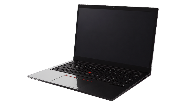 Notebook Lenovo ThinkPad T14 em fundo transparente